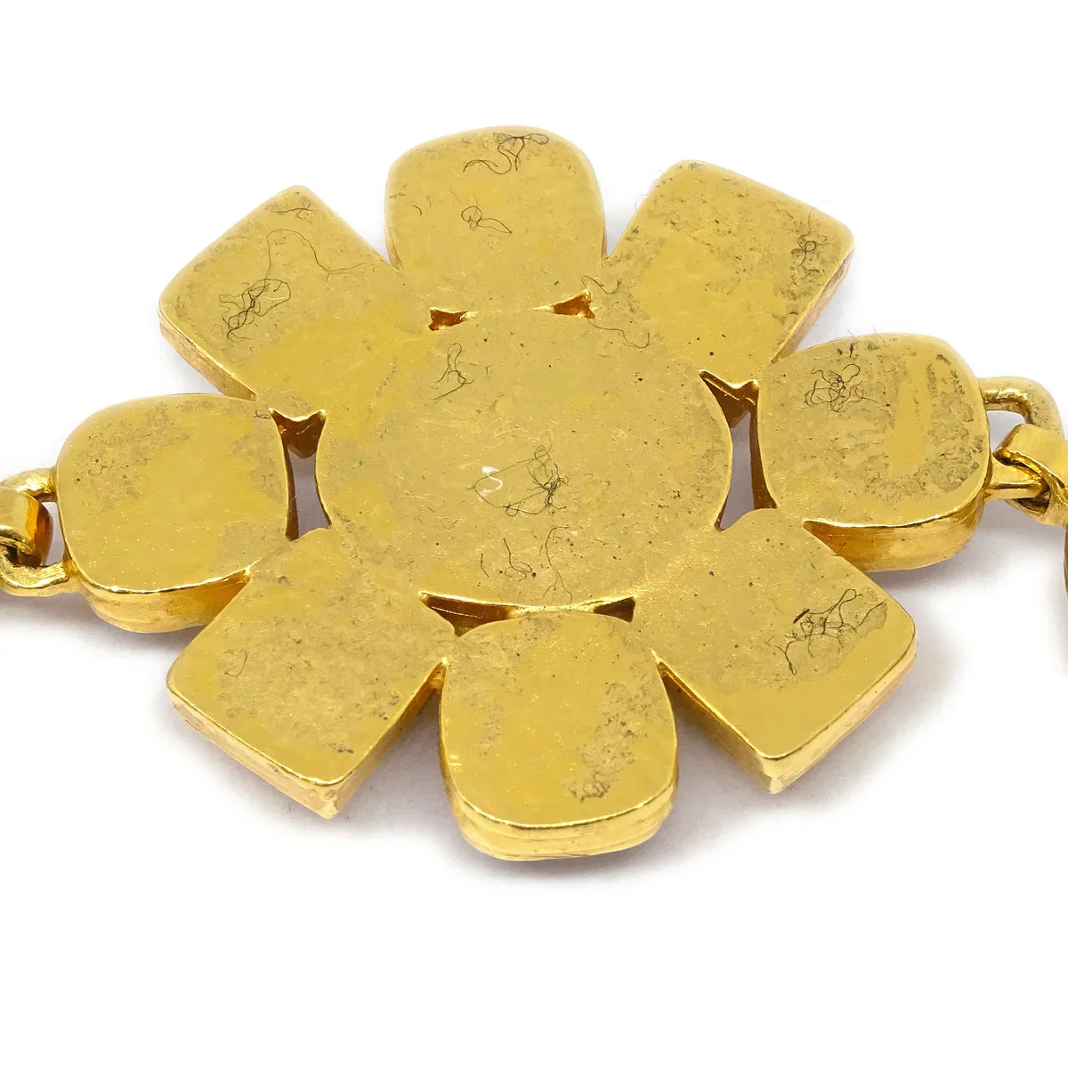 Chanel Gold Pendant Necklace 97A - Image 3