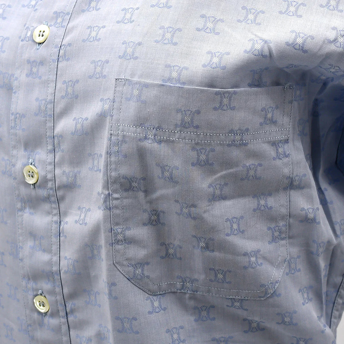Celine Shirt Light Blue #36 - Image 5