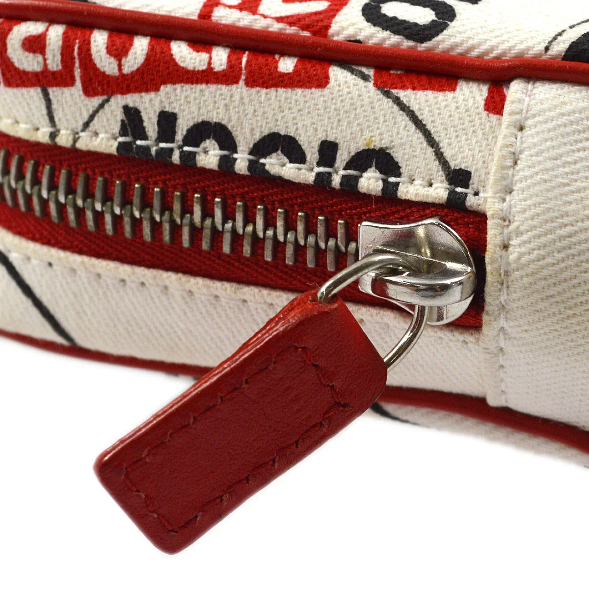 Christian Dior 2004 White Hardcore Pouch - Image 3