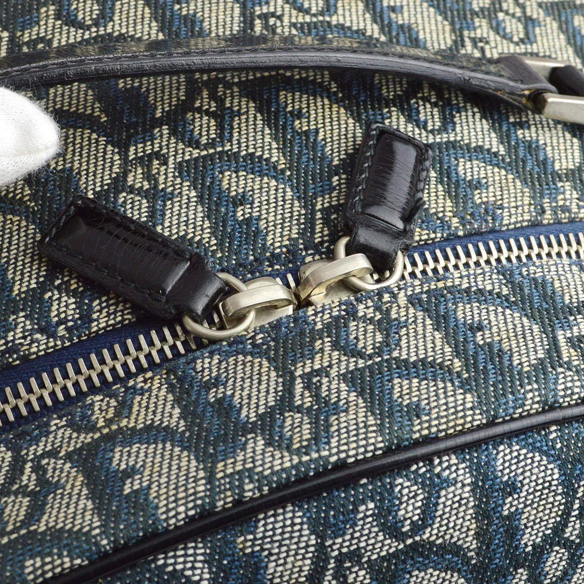 Christian Dior 2001 Navy Trotter Vanity Case - Image 4