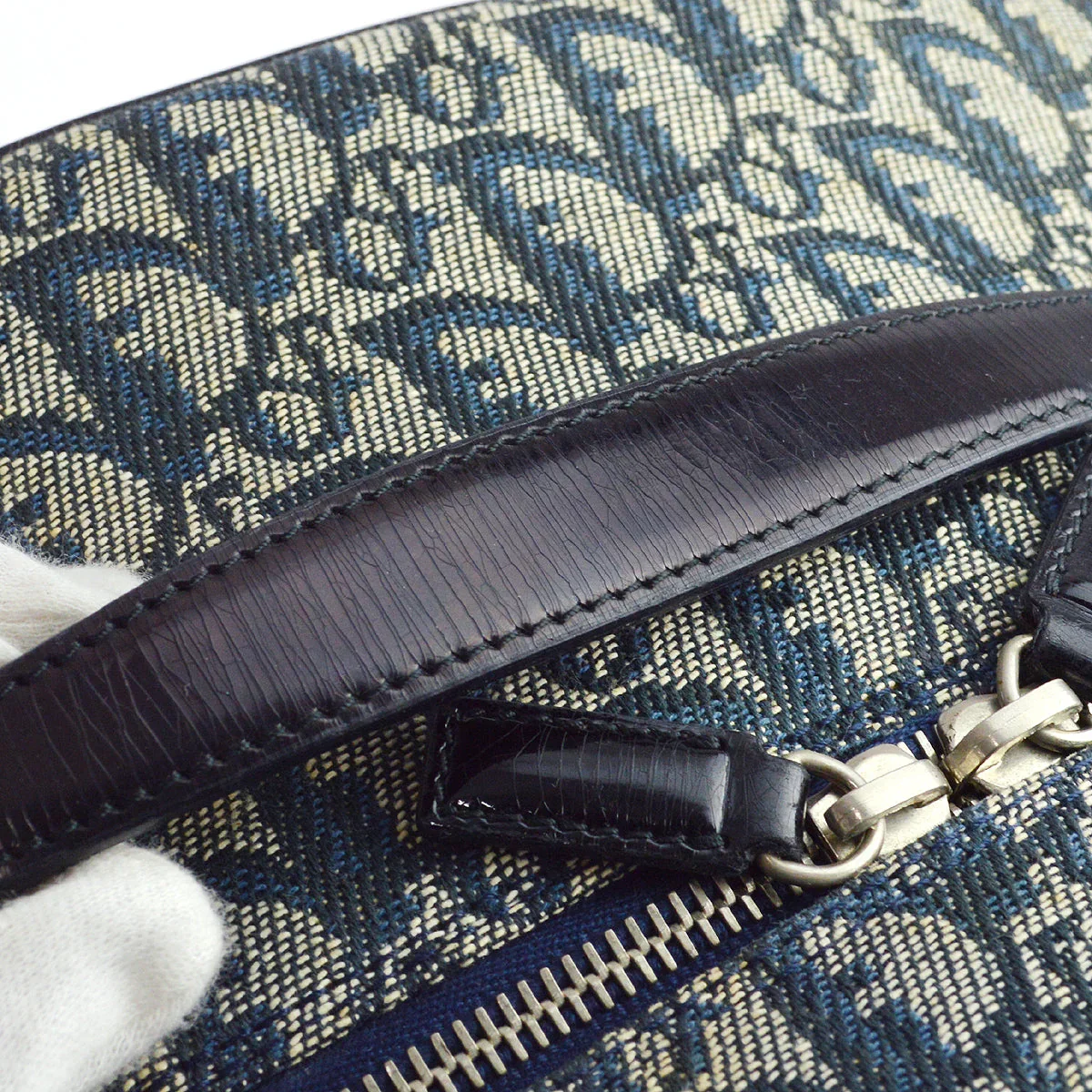 Christian Dior 2001 Navy Trotter Vanity Case - Image 5