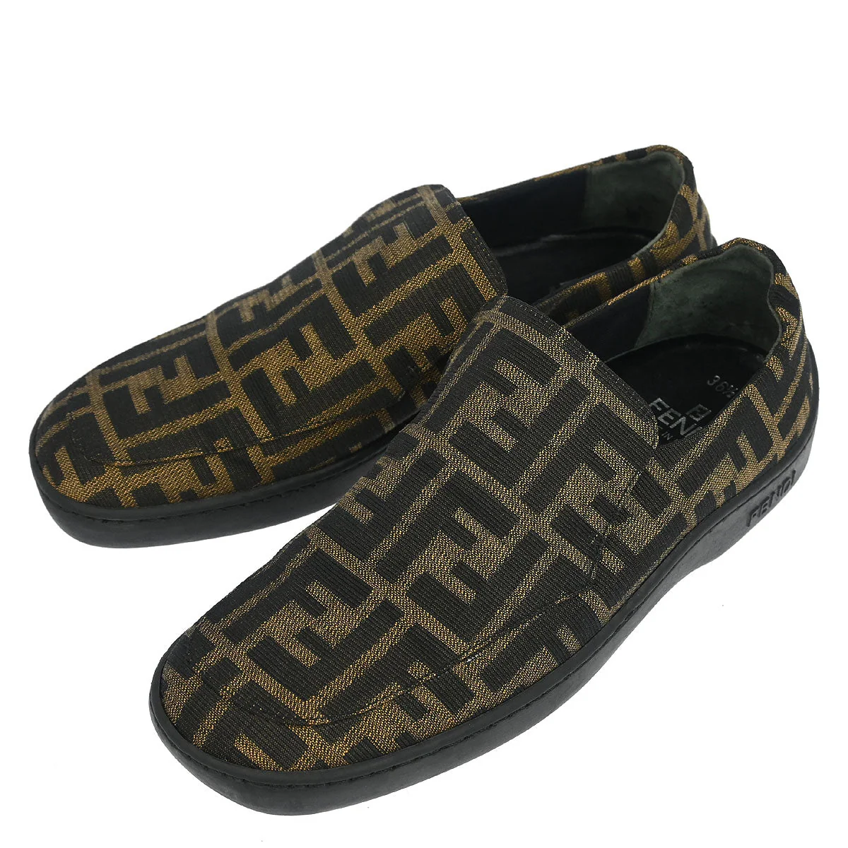 Fendi * Slip On Loafers Shoes #36 1/2