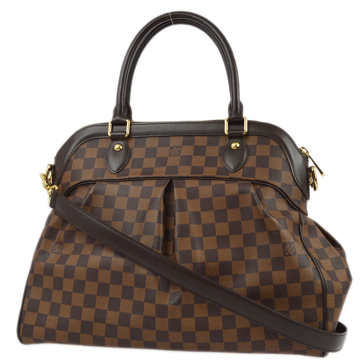 Louis Vuitton 2009 Damier Trevi GM 2way Shoulder Handbag N51998 - Image 2