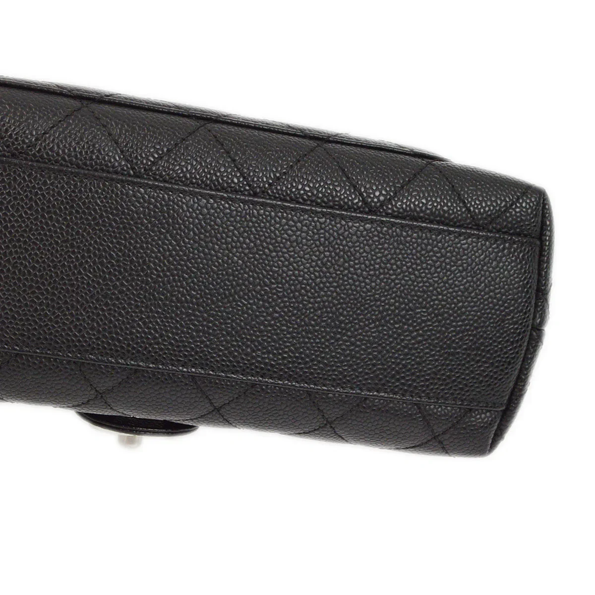 Chanel 2006-2008 Black Caviar Handbag - Image 5