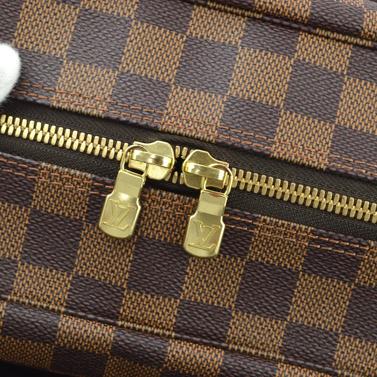 Louis Vuitton 2006 Damier Naviglio Shoulder Bag N45255 - Image 8