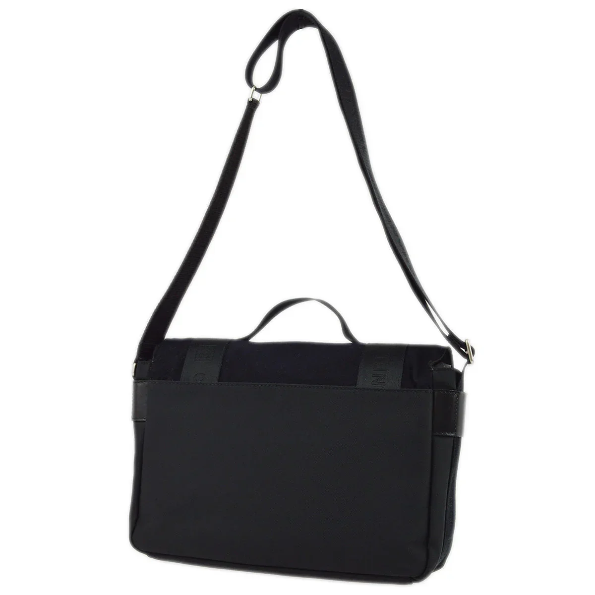Chanel 2004-2005 Black Felt Nylon Sport Line 2way Shoulder Handbag - Image 2