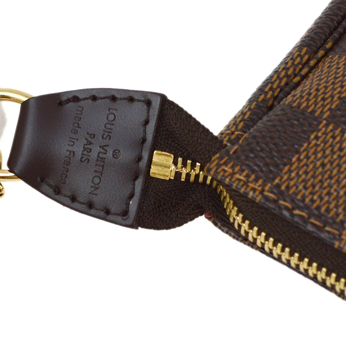 Louis Vuitton 2008 Damier T&B Mini Pochette Accessoires Handbag N58011 - Image 4