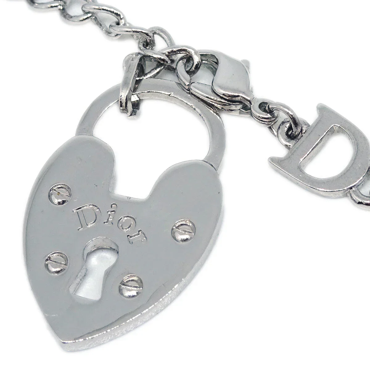 Christian Dior Necklace Silver - Image 4