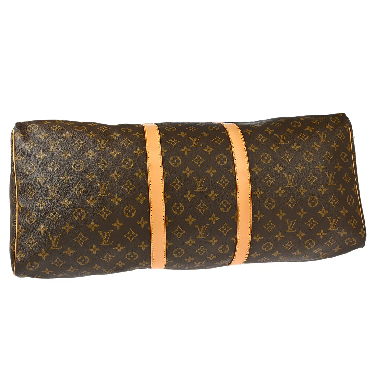 Louis Vuitton 2002 Monogram Keepall 60 Duffle Handbag M41422 - Image 3