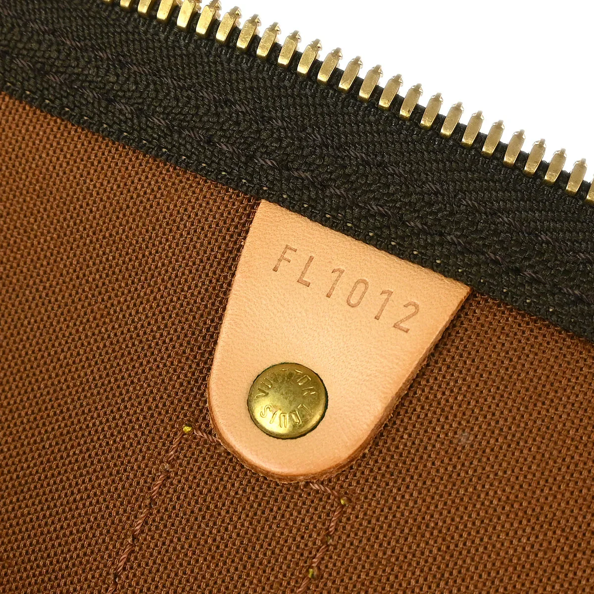 Louis Vuitton 2002 Monogram Keepall 60 Duffle Handbag M41422 - Image 8