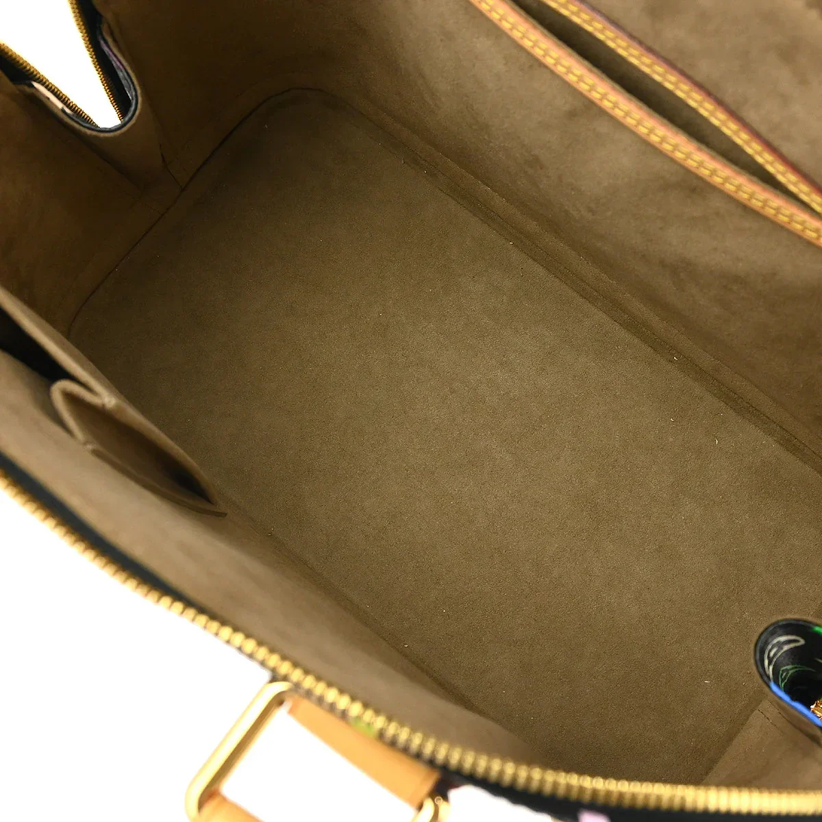 Louis Vuitton 2007 Black Monogram Multicolor Alma Handbag M92646 - Image 7