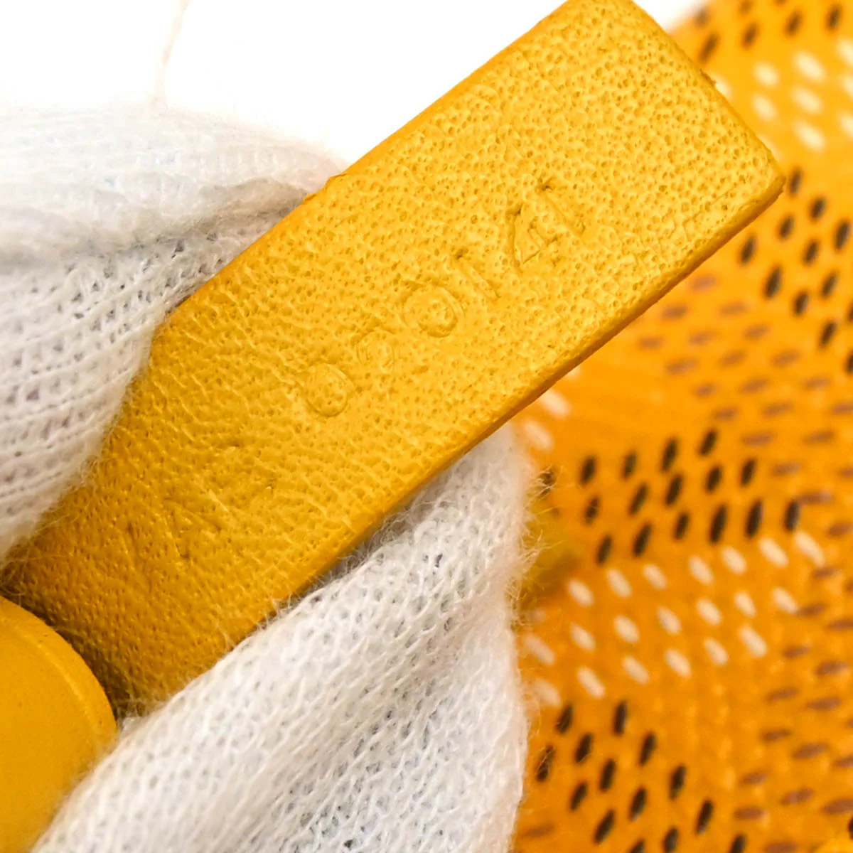 Goyard 2014 Yellow Saint Louis PM Tote Handbag - Image 10