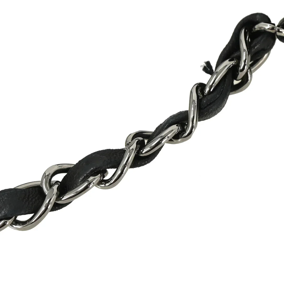 Chanel 2004-2005 Black Canvas Emblem Shoulder Bag - Image 7