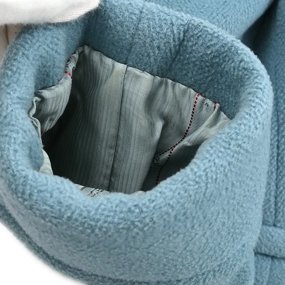 Hermes Double Breasted Coat Light Blue #36 - Image 5