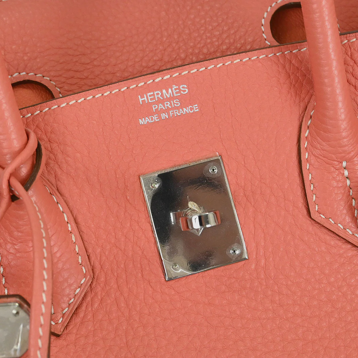 Hermes 2013 Crevette Taurillon Clemence Birkin 35 Handbag - Image 9