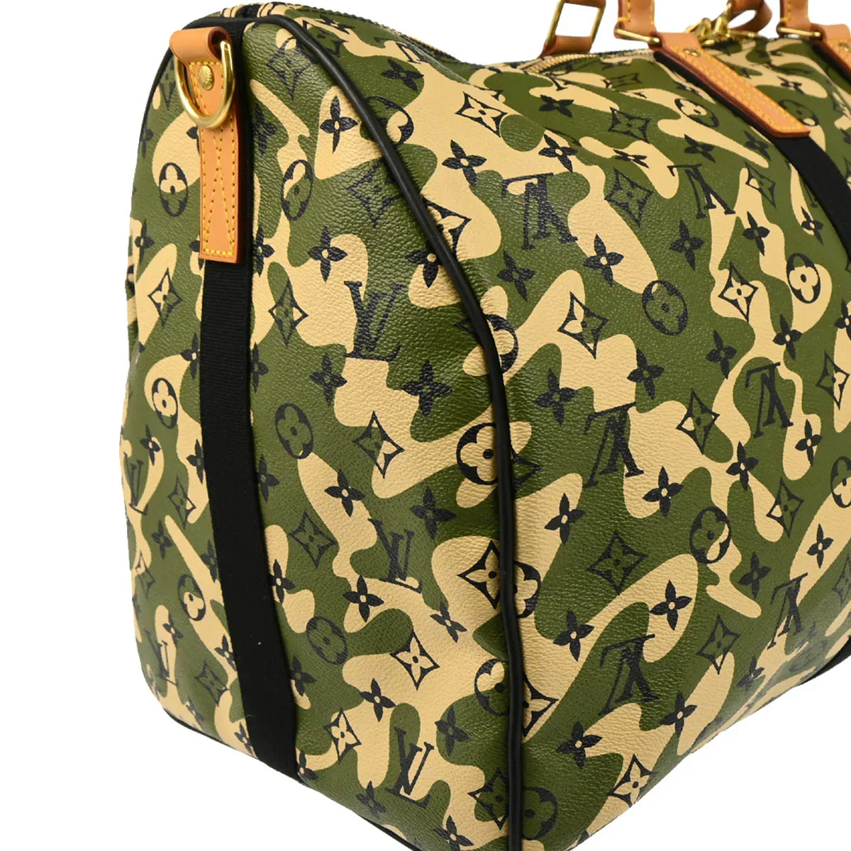 Louis Vuitton 2008 Monogramouflage Keepall Bandouliere 55 Duffel Bag M95774 - Image 3