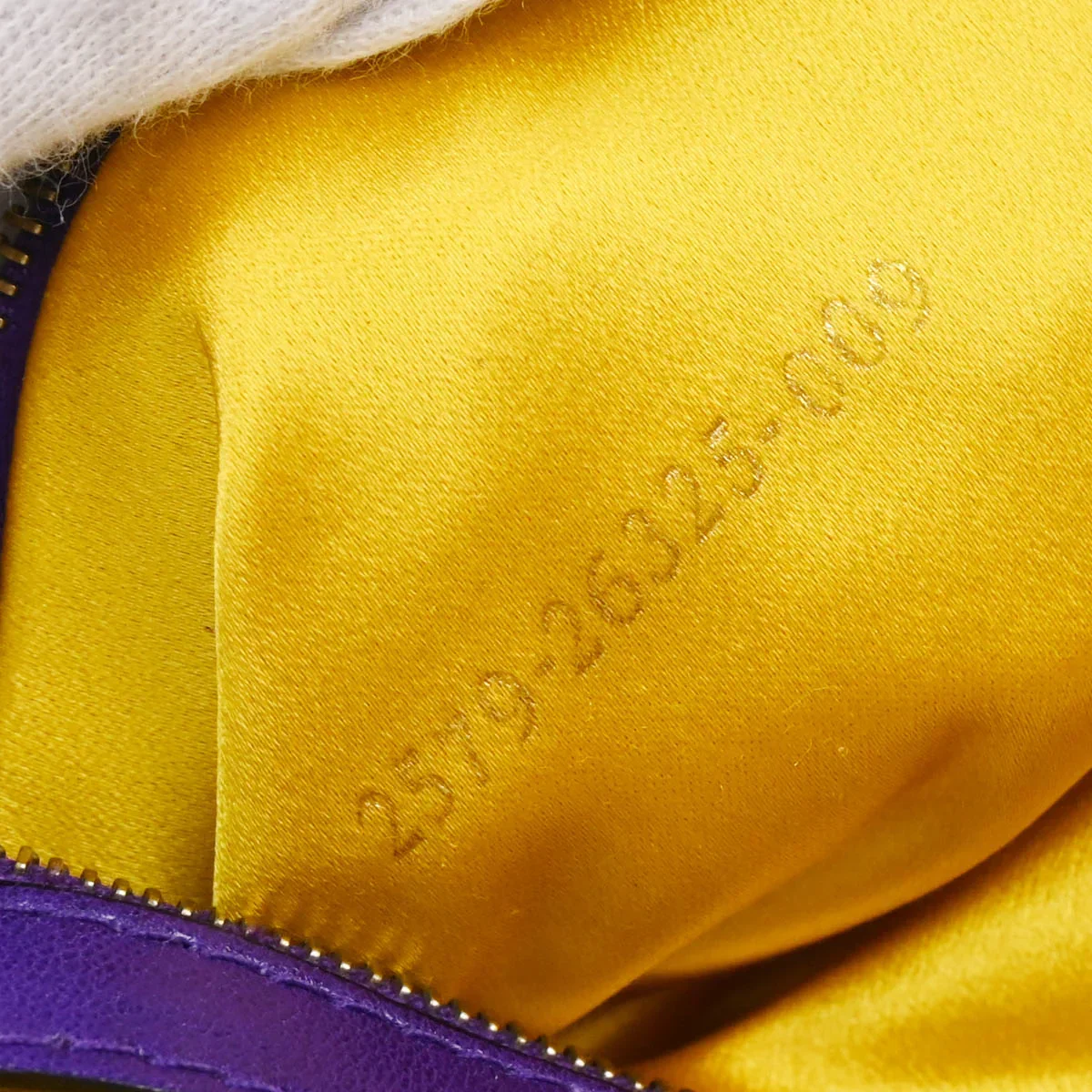 Fendi 2000 Purple Suede Mamma Baguette Handbag - Image 10