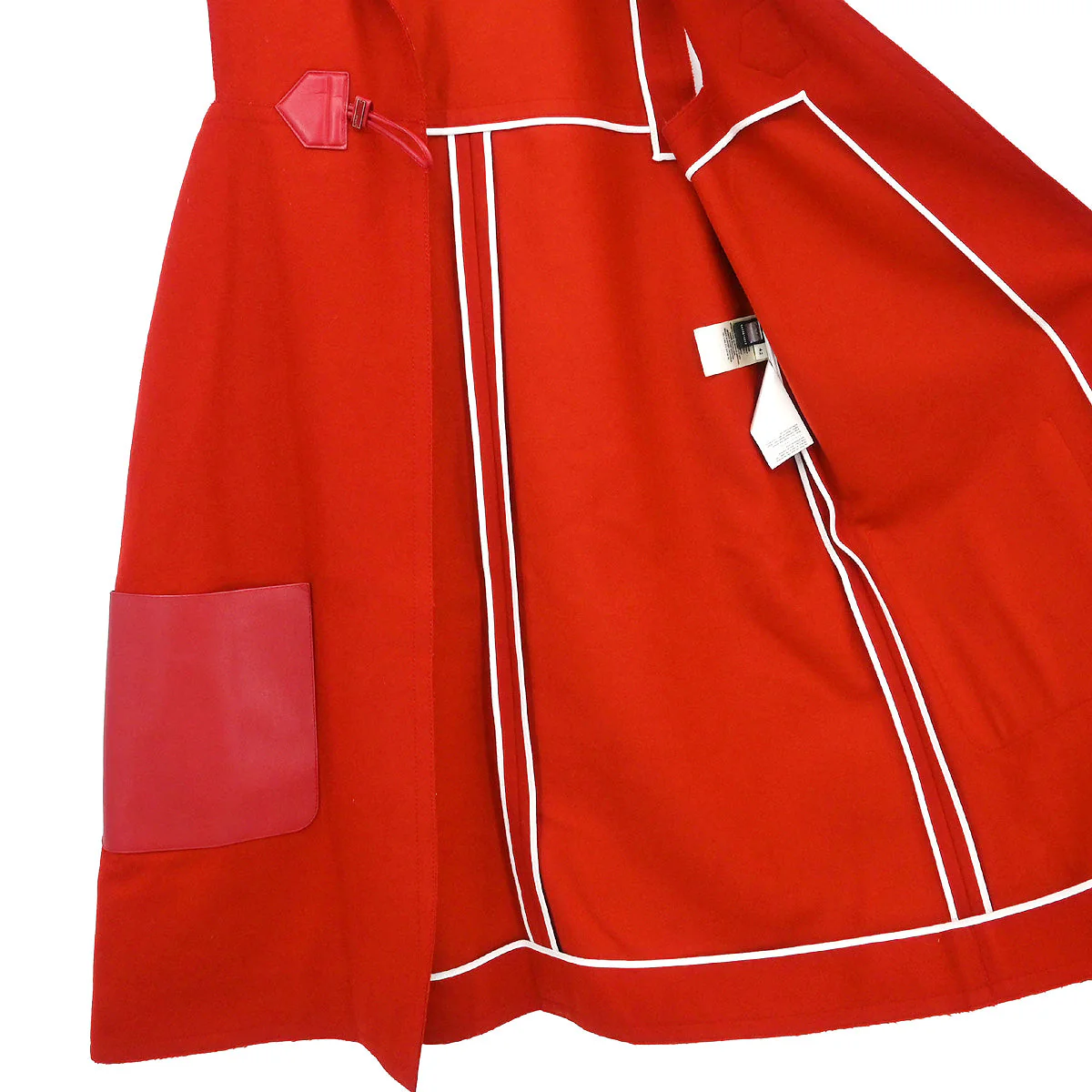 Fendi Sleeveless Jacket Red #42 - Image 6