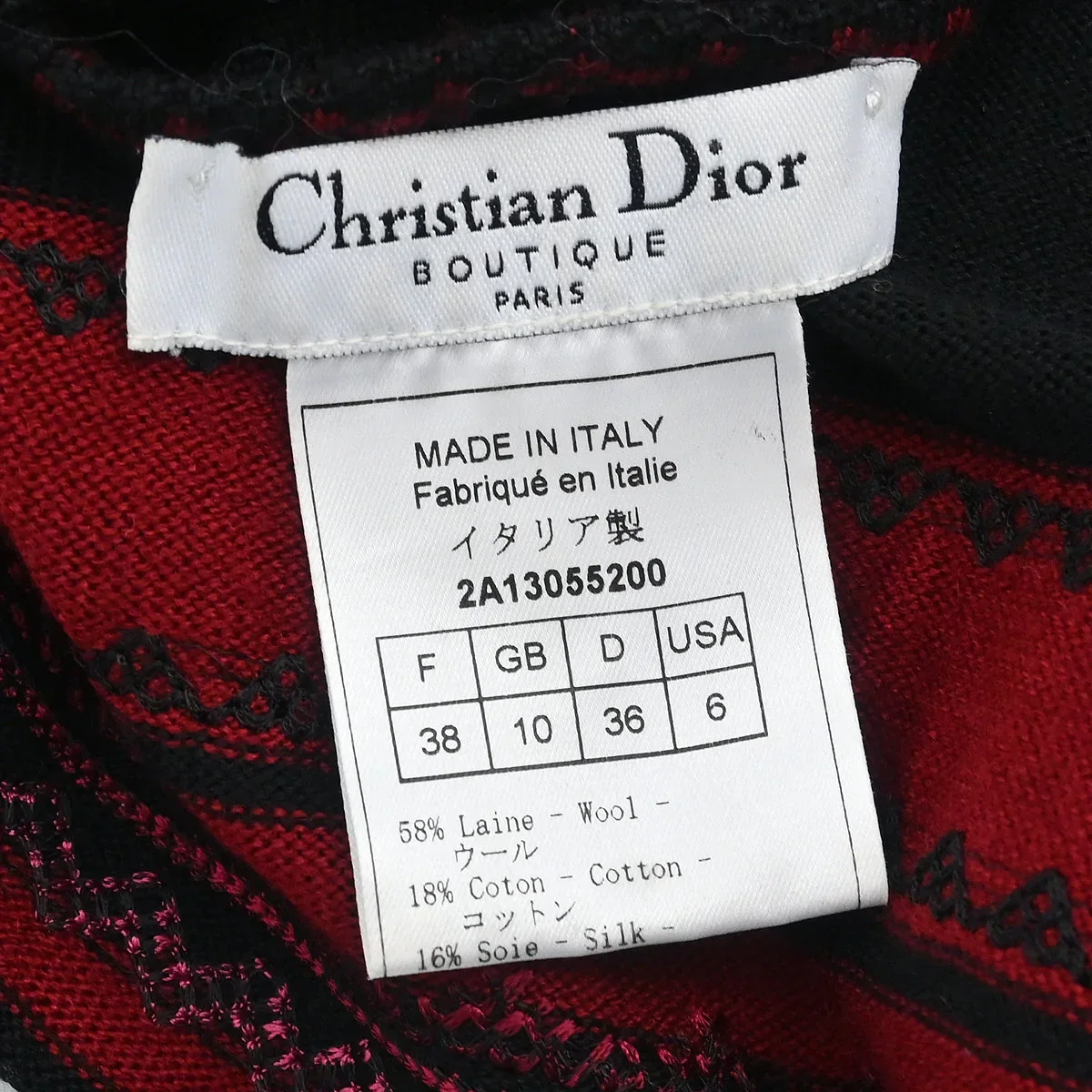 Christian Dior 2002 Sleeveless Top Black #38 - Image 9