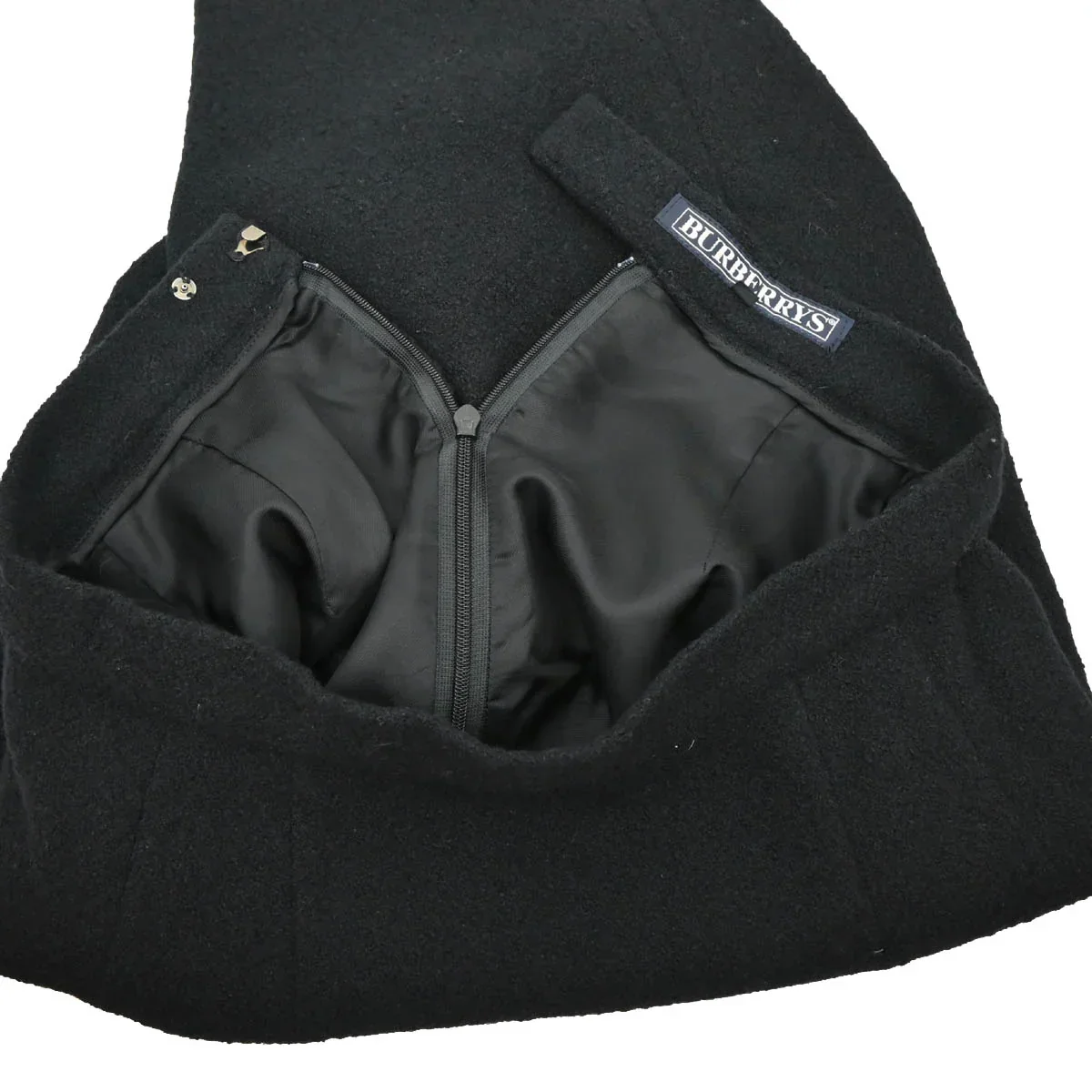Burberrys Setup Suit Jacket Skirt Black #36-38 - Image 10