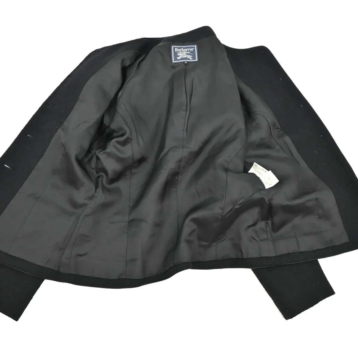 Burberrys Setup Suit Jacket Skirt Black #36-38 - Image 3