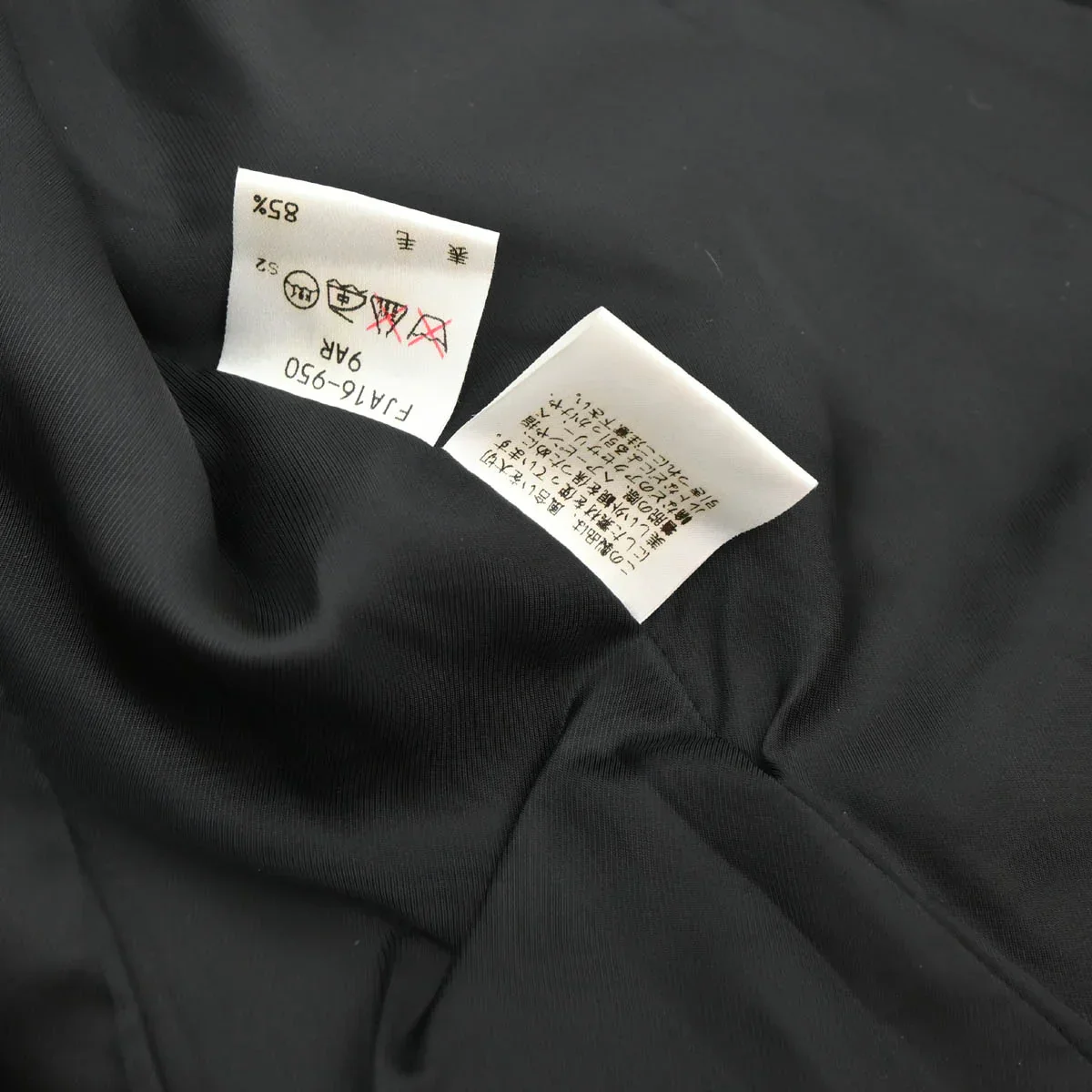 Burberrys Setup Suit Jacket Skirt Black #36-38 - Image 9