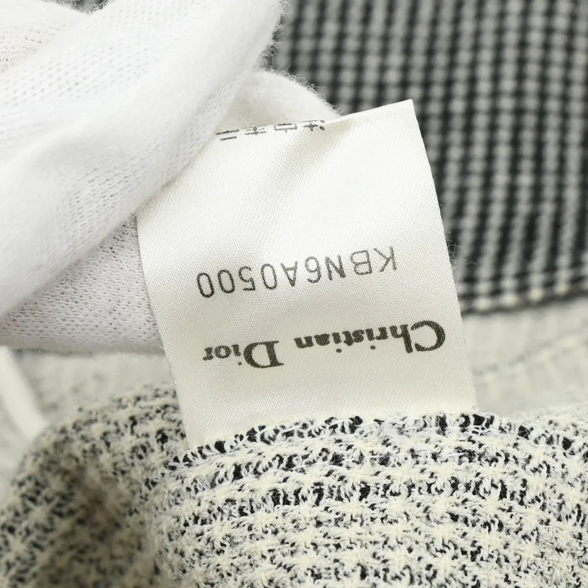 Christian Dior 1980s Houndstooth Check Single Breasted Jacket #34 - #36 - Image 10