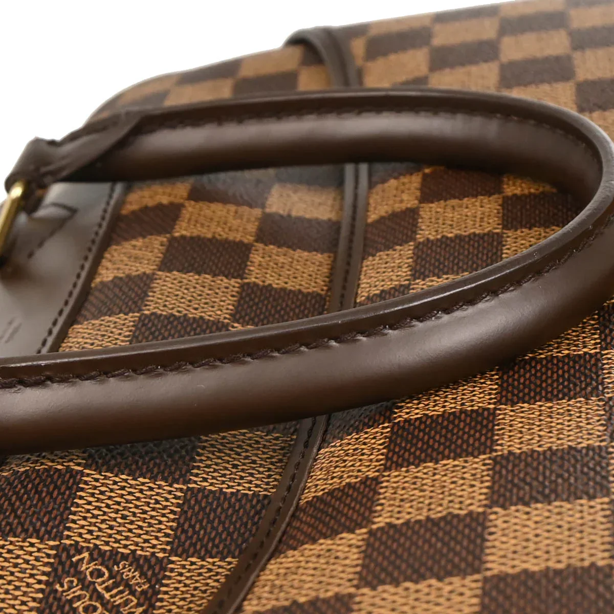 Louis Vuitton 2004 Damier Deauville Bowling Vanity Handbag N47272 - Image 6