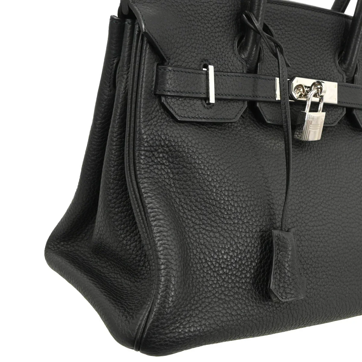 Hermes 2009 Black Togo Birkin 30 Handbag - Image 3