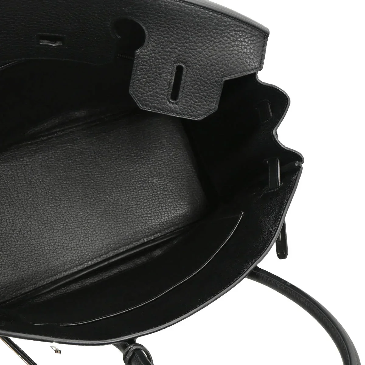 Hermes 2009 Black Togo Birkin 30 Handbag - Image 4