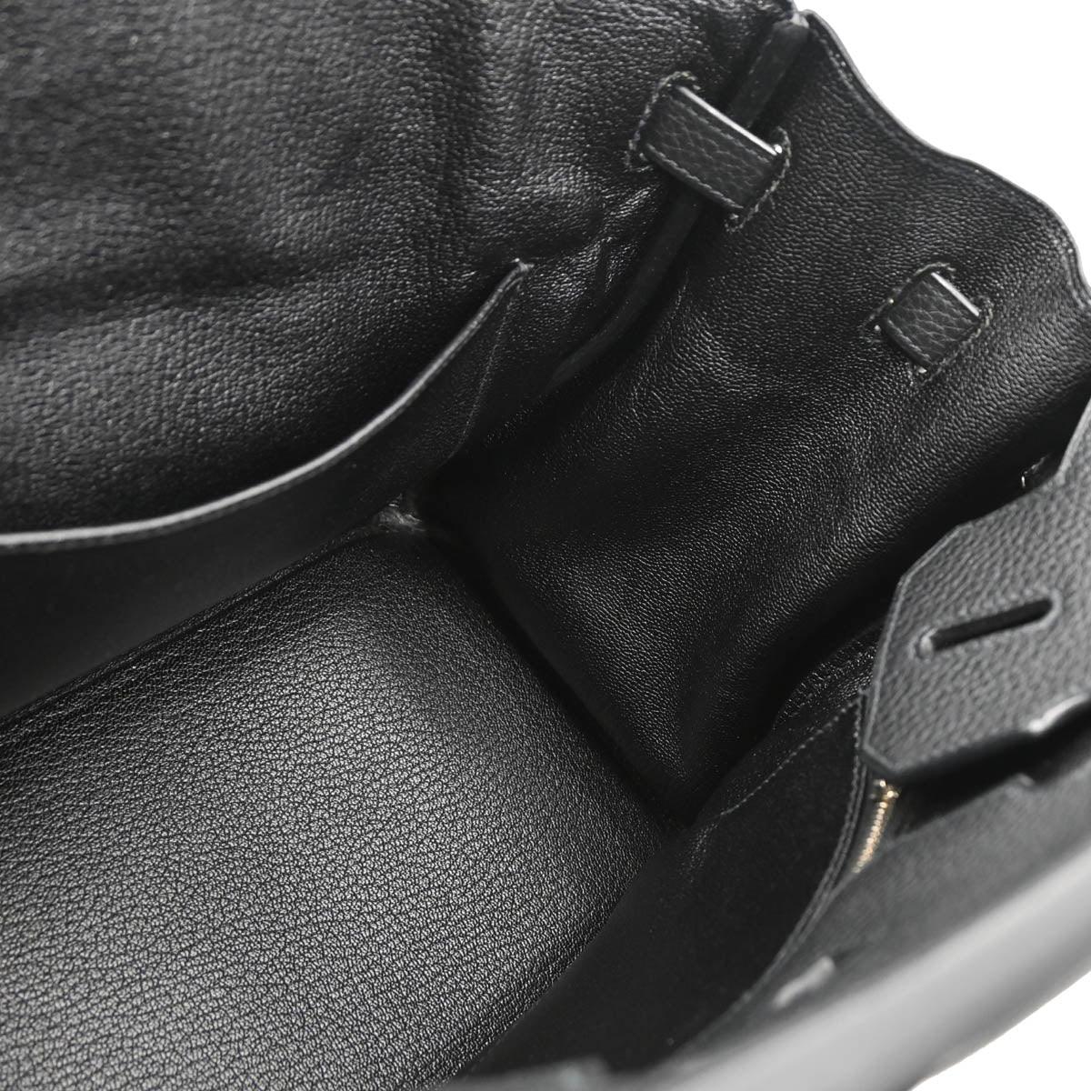 Hermes 2009 Black Togo Birkin 30 Handbag - Image 7