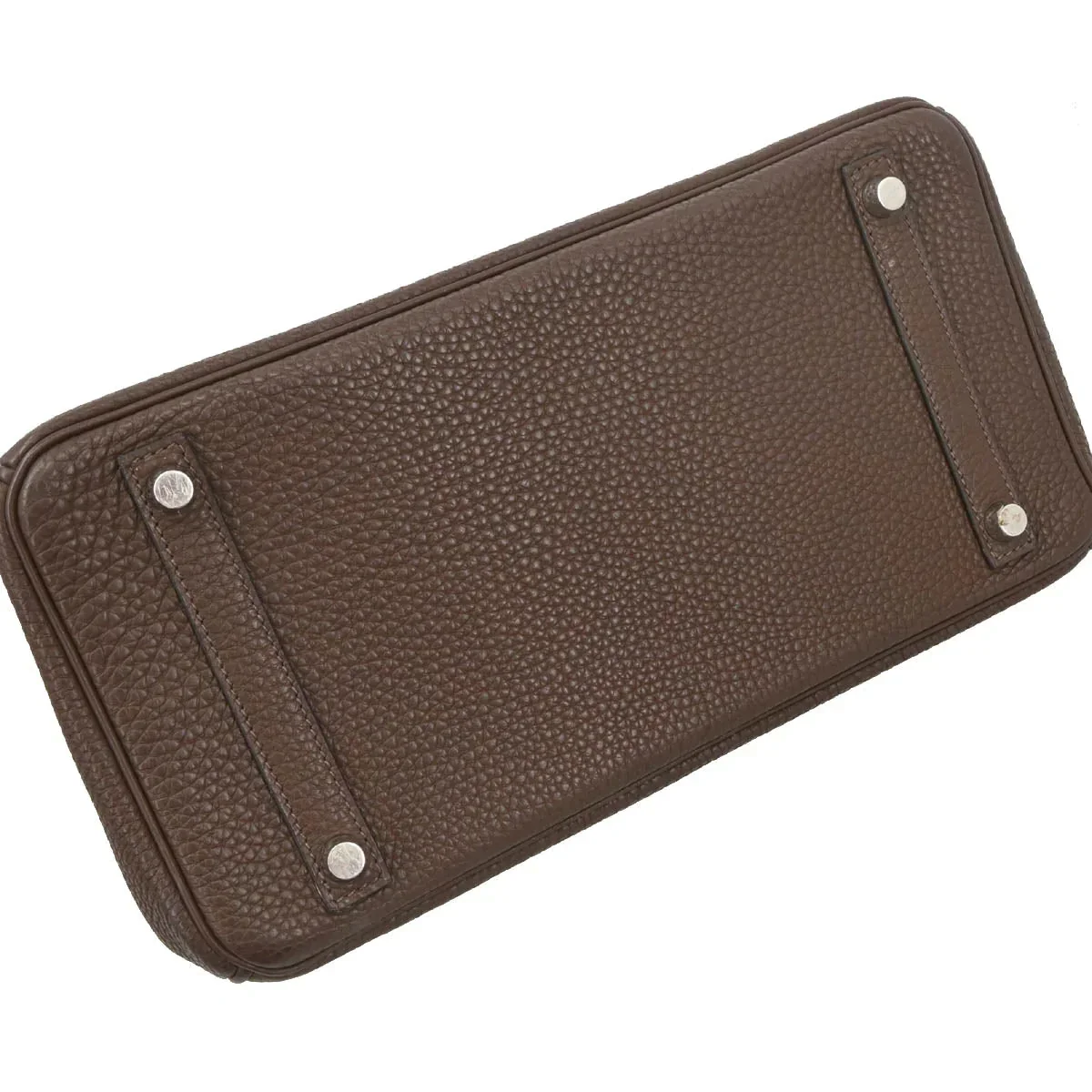 Hermes 2007 Chocolat Togo Birkin 30 Handbag - Image 5