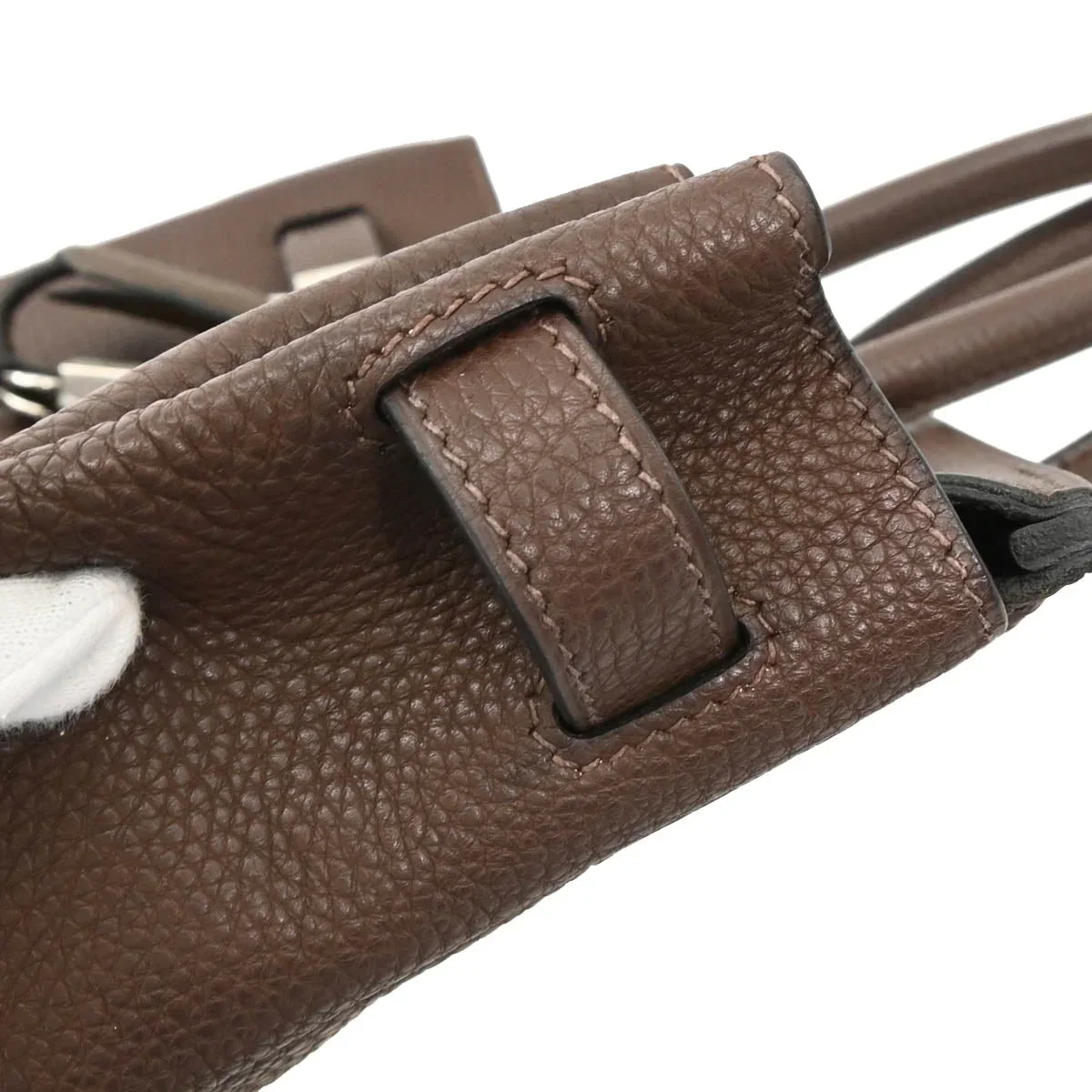 Hermes 2007 Chocolat Togo Birkin 30 Handbag - Image 6