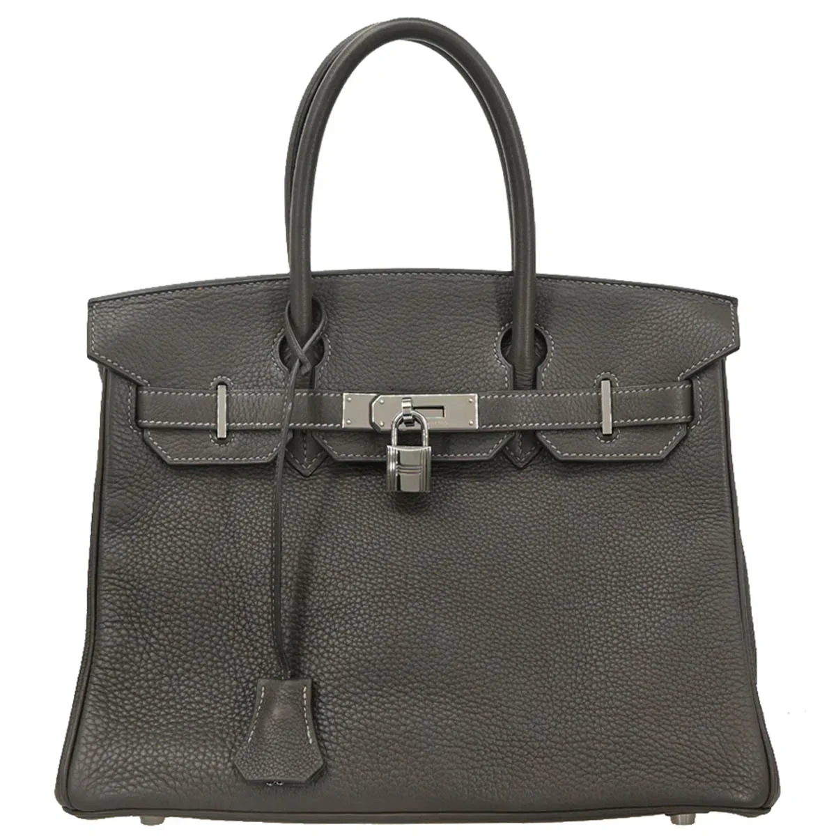 Hermes 2005 Graphite Togo Birkin 30 Handbag