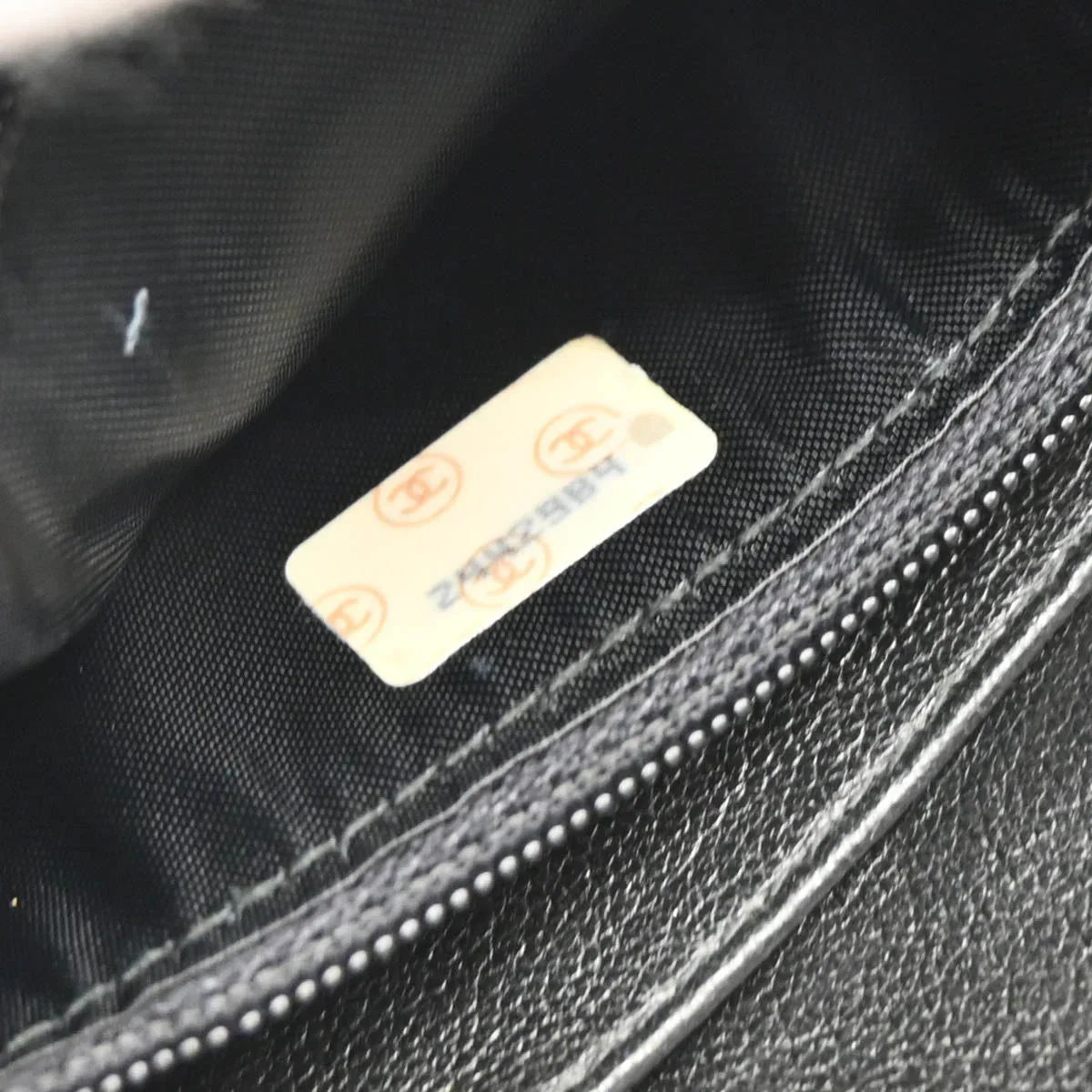 Chanel 1991-1994 Black Lambskin Camera Bag Mini - Image 11