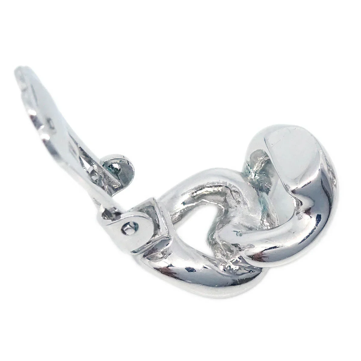 Christian Dior Earrings Clip-On Silver - Image 4