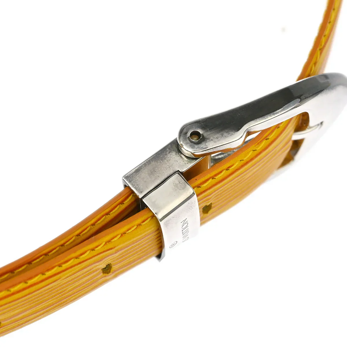 Louis Vuitton 1994 Yellow Epi Ceinture Belt R10051V #85/34 - Image 3