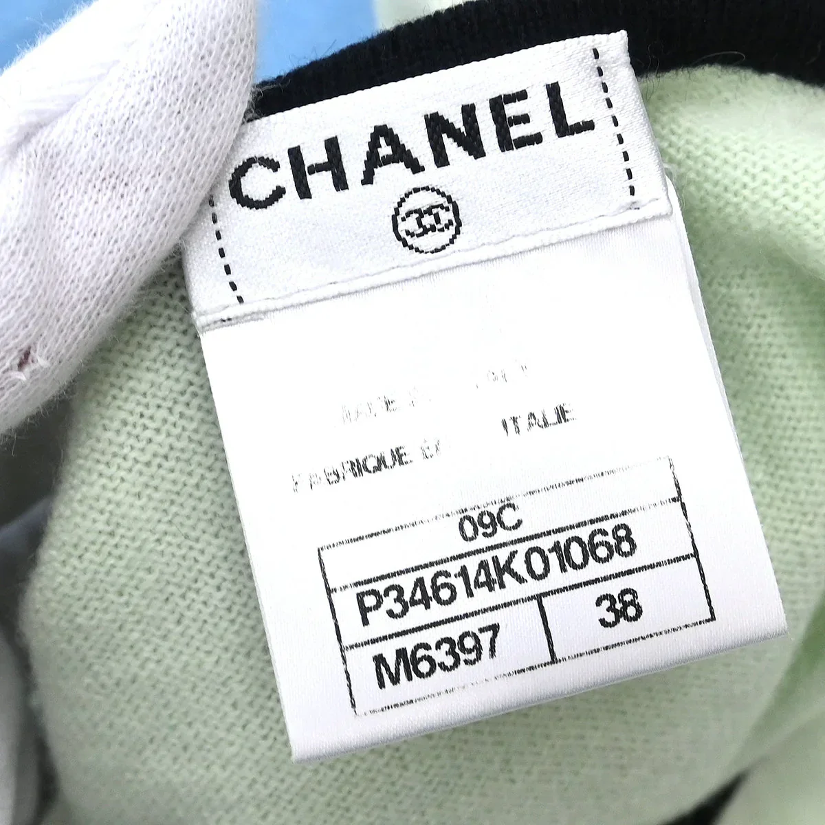 Chanel 2009 Sleeveless Dress Light Green #38 - Image 9
