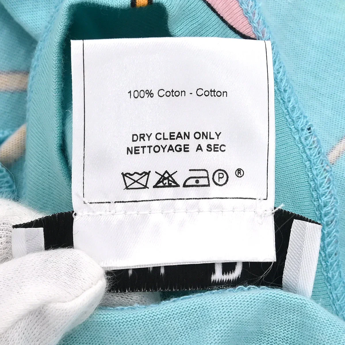 Christian Dior 2002 Short Sleeve T-shirt Top Light Blue #36 - Image 10