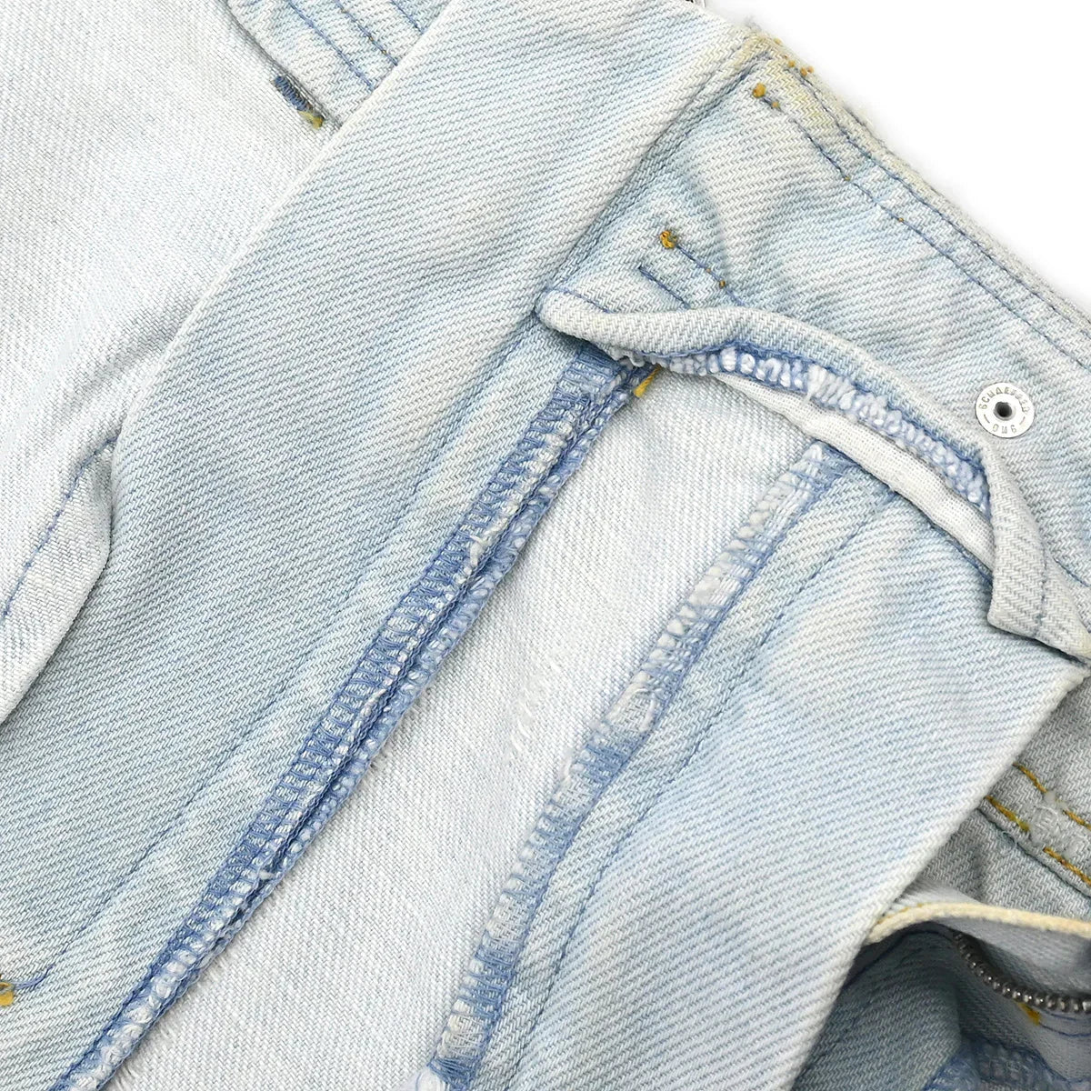 Christian Dior 2004 Skirt Denim Light Blue #34 - Image 8