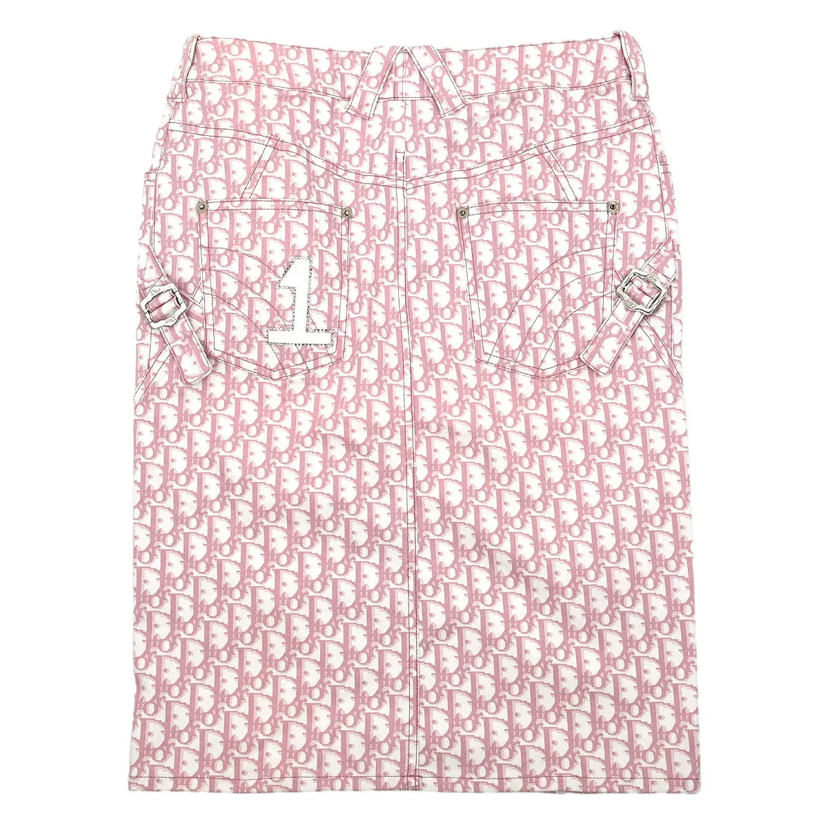 Christian Dior 2004 Skirt Trotter Pink #38 - Image 2