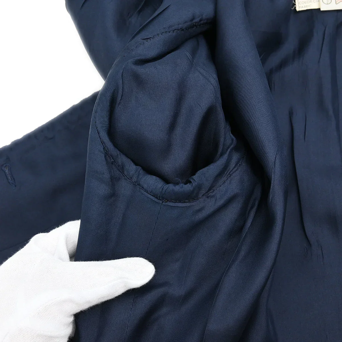 Chanel Setup Suit Jacket Skirt Navy #42 - Image 8