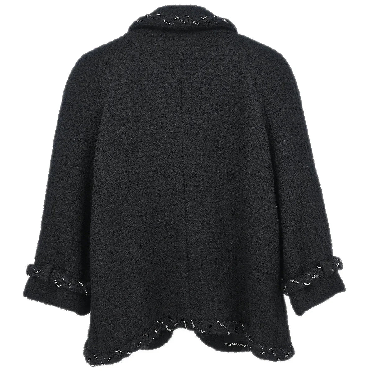 Chanel 2007 Single Breasted Jacket Black #46 - Image 2