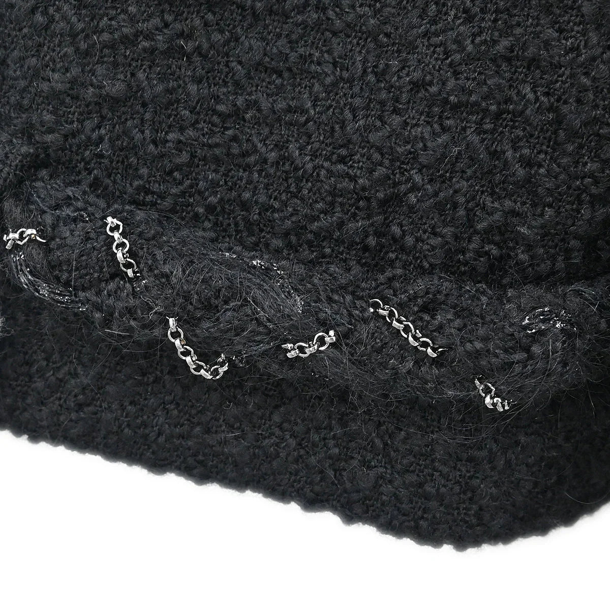 Chanel 2007 Single Breasted Jacket Black #46 - Image 5