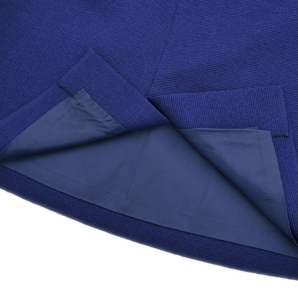 Yves Saint Laurent Setup Suit Jacket Skirt Navy #M #36-38 - Image 8