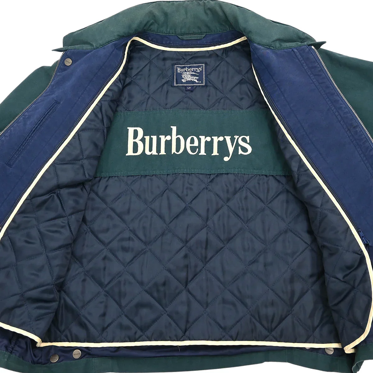 Burberrys Zip Up Jacket Green #LY - Image 8