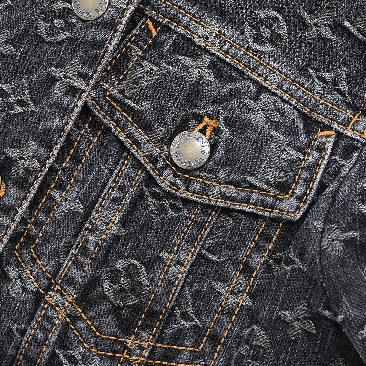Louis Vuitton 2007 Denim Jacket Gray #36 - Image 4