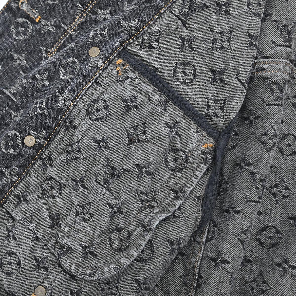 Louis Vuitton 2007 Denim Jacket Gray #36 - Image 7