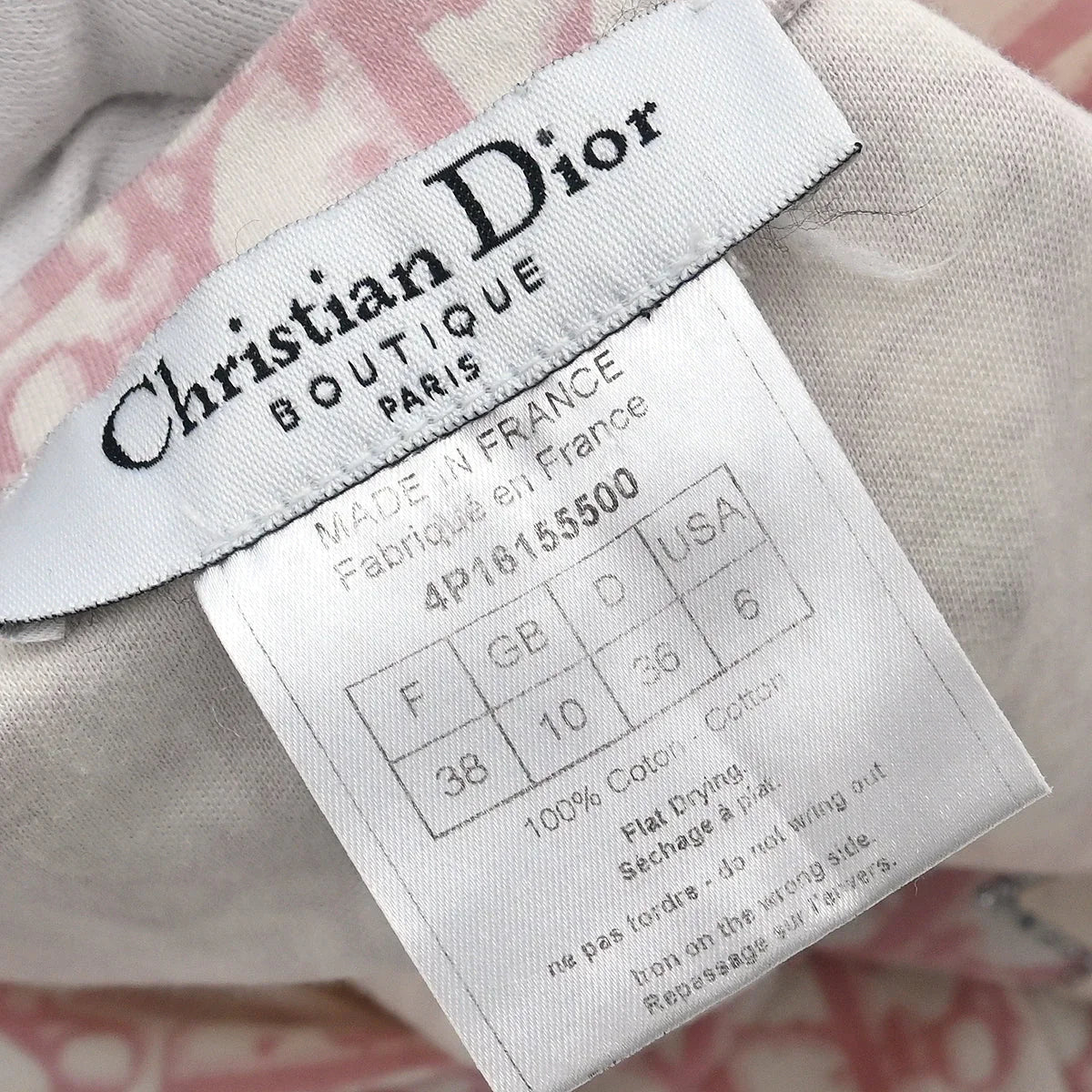 Christian Dior 2004 Trotter Sleeveless Top Pink #38 - Image 9
