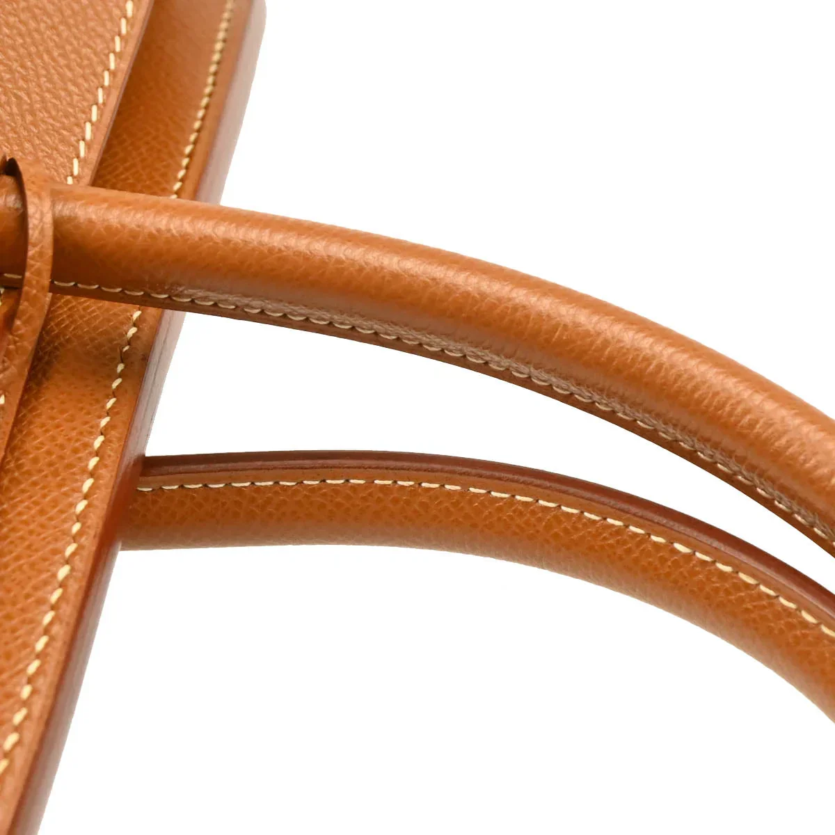 Hermes 2001 Gold Courchevel Birkin 35 Handbag - Image 7